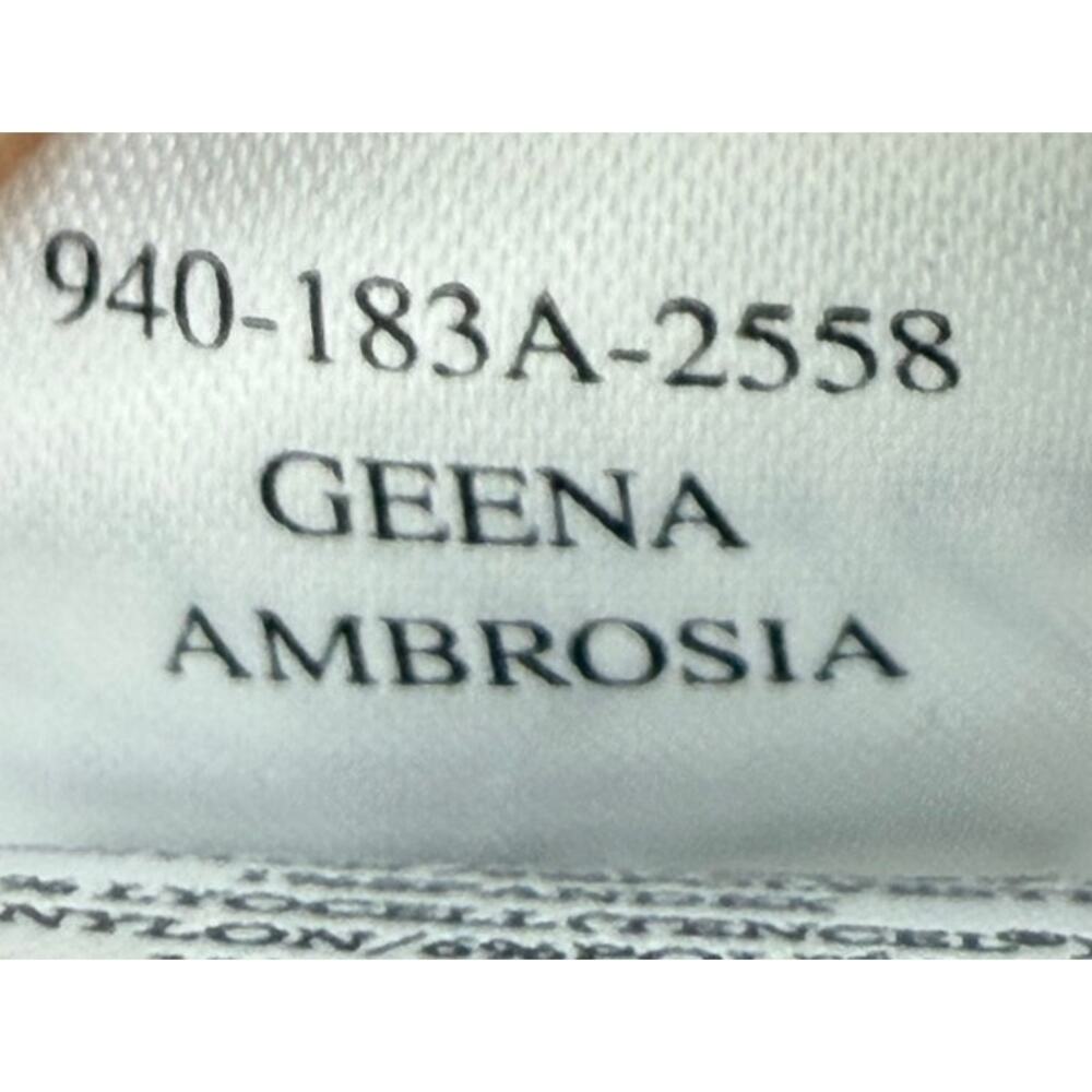 Rails Geena Ambrosia Smocked Puff Sleeve Mini Dress Size Small Cream/Pink Color - Picture 10 of 11